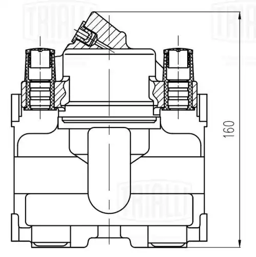 Суппорт тормозной TRIALLI CF 800395