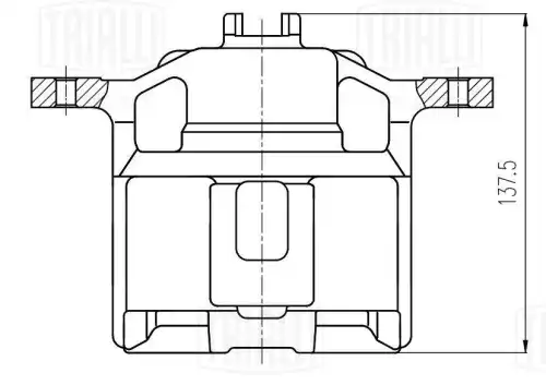 Суппорт тормозной TRIALLI CF 800446