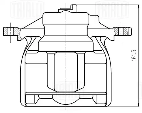 Суппорт тормозной TRIALLI CF 800353