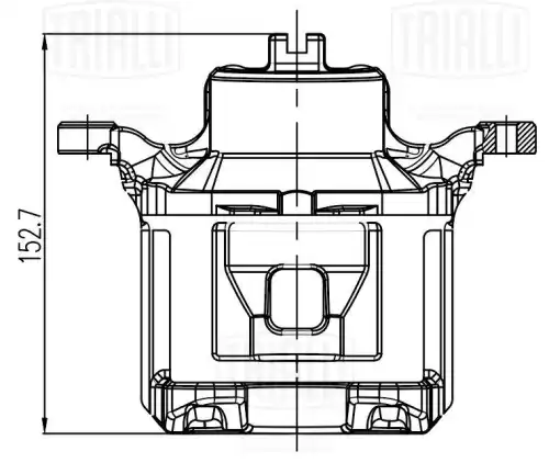 Суппорт тормозной TRIALLI CF 800479