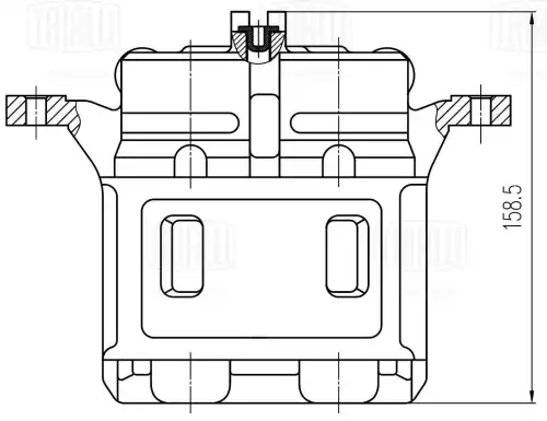 Суппорт тормозной TRIALLI CF 800422