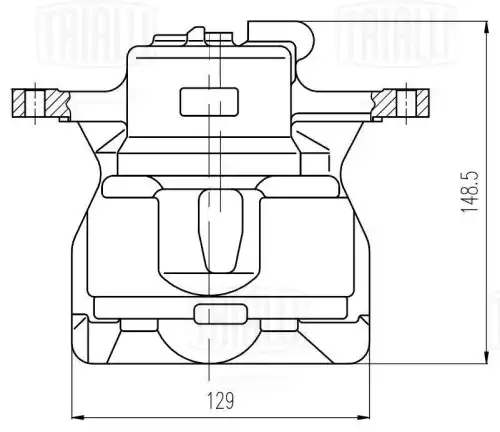 Суппорт тормозной TRIALLI CF 800299