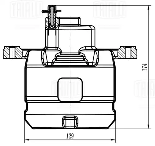Суппорт тормозной TRIALLI CF 800011