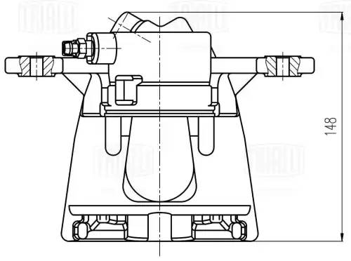 Суппорт тормозной TRIALLI CF 204502