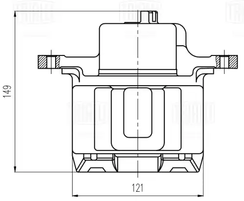 Суппорт тормозной TRIALLI CF 209502