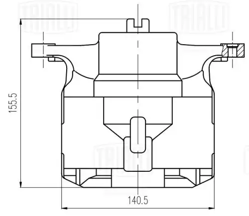 Суппорт тормозной TRIALLI CF 209602