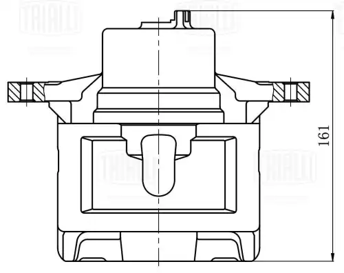 Суппорт тормозной TRIALLI CF 800335