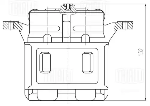Суппорт тормозной TRIALLI CF 800416