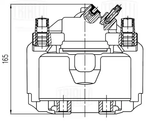 Суппорт тормозной TRIALLI CF 800485