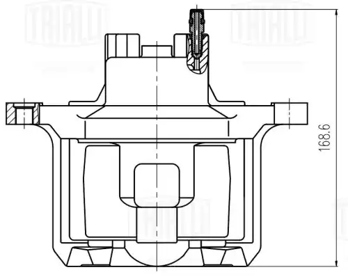 Суппорт тормозной TRIALLI CF 800344