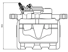 Суппорт тормозной TRIALLI CF 800530