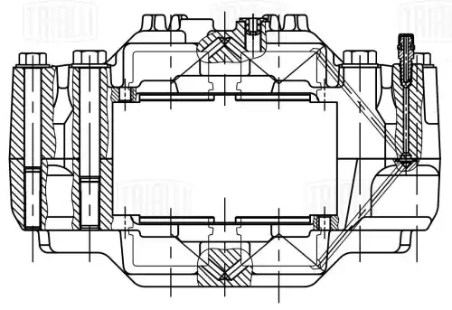 Суппорт тормозной TRIALLI CF 800338