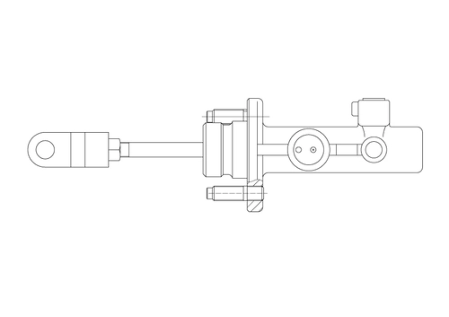 Цилиндр сцепления TRIALLI CF 839