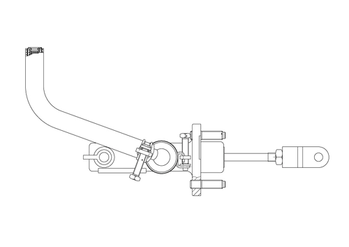 Цилиндр сцепления TRIALLI CF 841