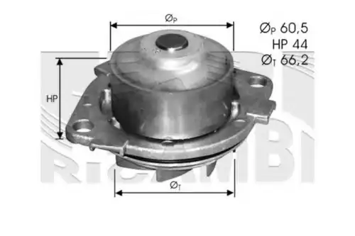 помпа Fiat WPA370 AUTOTEAM