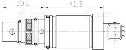 Клапан кондиционера LUZAR LCCV 1431