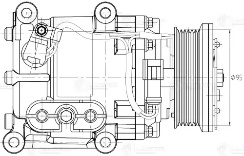 Деталь LCAC1031 LUZAR