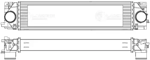 Интеркулер LUZAR LRIC 3048