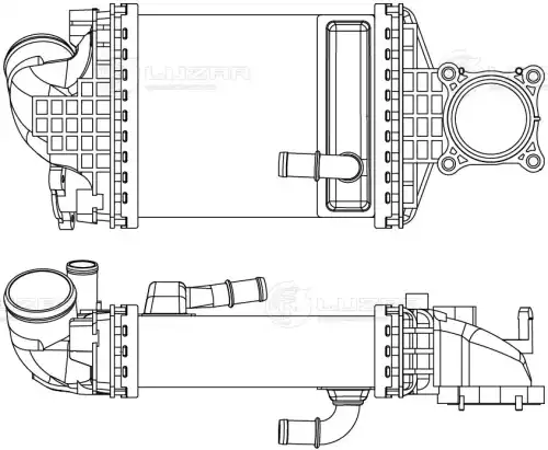 Интеркулер LUZAR LRIC 3041
