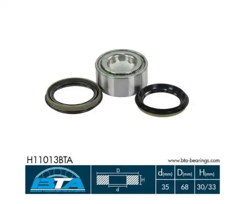 КОМПЛЕКТ ПОДШИПНИКОВ КОЛЕСА H11013BTA BTA
