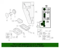Фильтр масляный VAG 045115389E VW