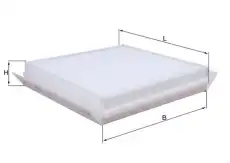 Салонный фильтр KNECHT LA96