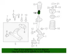 Буфер 8J0412303F VAG