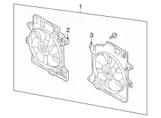 вентиляторы охлаждения YF1015025K MAZDA