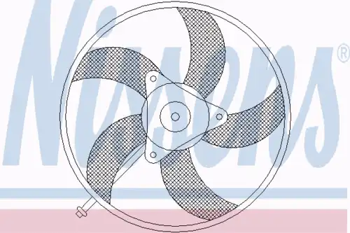 Fan assembly 85539 NISSENS