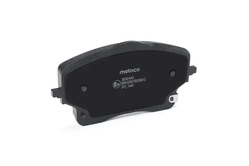 Тормозные колодки дисковые METACO 3000-643