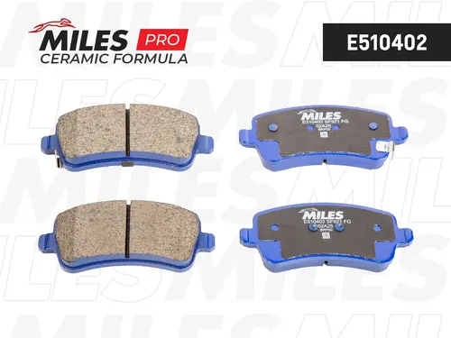Тормозные колодки дисковые MILES E510402