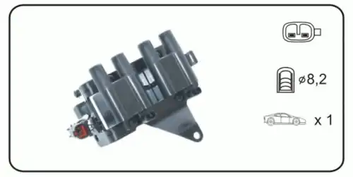 Катушка зажигания JANMOR JM5105