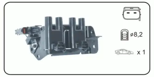 Катушка зажигания JANMOR JM5110