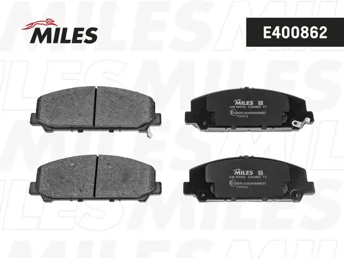 Тормозные колодки дисковые MILES E400862