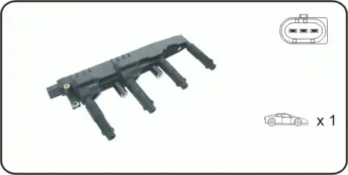 Катушка зажигания JANMOR M24