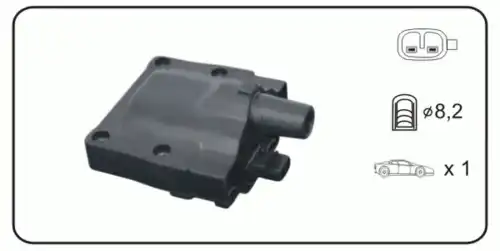 Катушка зажигания JANMOR JM5179