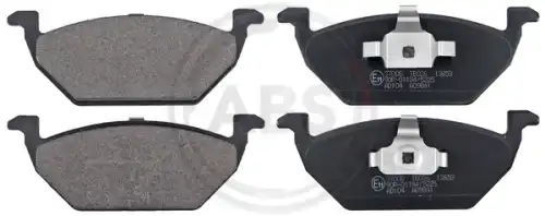 Тормозные колодки дисковые передняя ось A.B.S. 37008