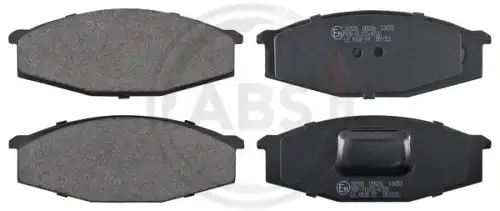 Тормозные колодки дисковые передняя ось A.B.S. 36528