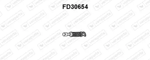 Гофра глушителя VENEPORTE FD30654 L= d=