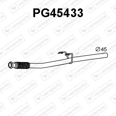 Гофра глушителя VENEPORTE PG45433 L= d=