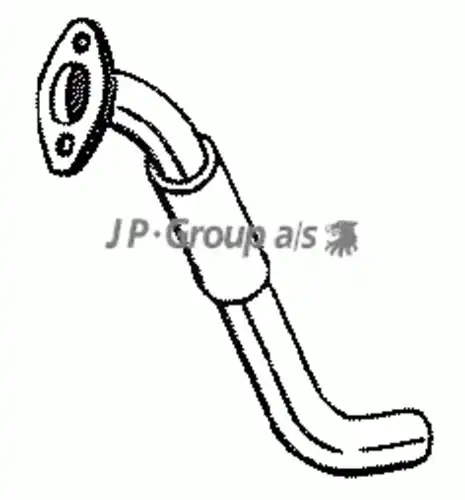 глушитель средняя часть Opel BM-32240 JP