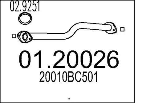 Шаровая опора MTS 01.20026