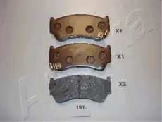 Тормозные колодки дисковые ASHIKA 50-01-191