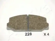 Тормозные колодки дисковые ASHIKA 50-02-228