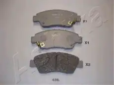 Тормозные колодки дисковые ASHIKA 50-04-435