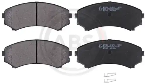 Тормозные колодки дисковые передняя ось A.B.S. 37203