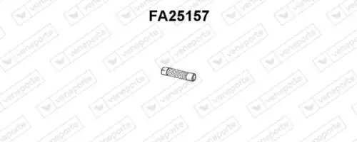 Гофра глушителя VENEPORTE FA25157 L= d=