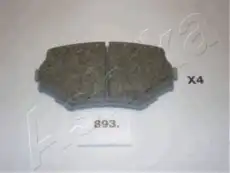 Тормозные колодки дисковые ASHIKA 50-08-893
