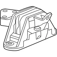 MOUNT,TRANS 23291454 CADILLAC