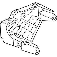 BRACKET,ENG MT 22901603 CADILLAC